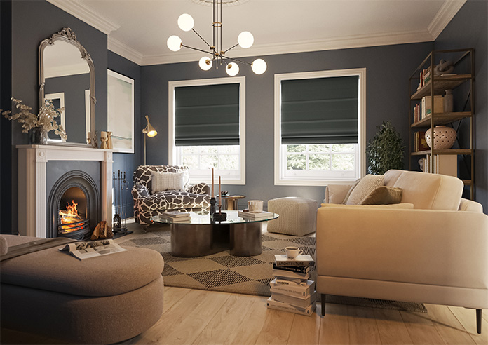 Erin, Smoke - Roman Blind - Image 6